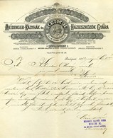 BUDAPEST 1902. Meidinger Kályhák, Fejléces, Céges Levél - Non Classificati
