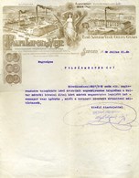 SZEGED 1909. Pálfi Lipót és Veje, Gyufagyár Fejléces,céges Számla - Unclassified