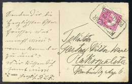 KISTASZÁR 1927. Képeslap Postaügynökségi  Bélyegzéssel  /  Pic. P.card Postal Agency Pmk - Briefe U. Dokumente