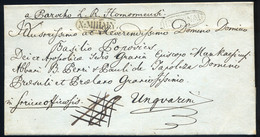 NAGYMIHÁLY 1847. Ex Offo Levél Ungvárra Küldve - ...-1867 Prephilately
