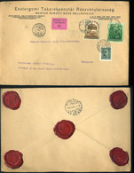 ESZTERGOM 1939. Szép értéklevél Budapestre Küldve - Covers & Documents