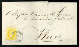 SIKLÓS 1867. 2Kr-os Levél Tartalommal Bécsbe Küldve - Used Stamps