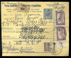 NYULFALU  1918. Csomagszállító Bukovinából Visszaküldve - Gebruikt