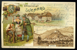 AUSZTRIA Graz Suchard Litho Képeslap 1903  /  Litho Vintage Pic. P.card - Sonstige & Ohne Zuordnung