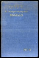 ESZTERGOM / ÉRTESÍTŐ Az Esztergomi Oltáregyeslüet Működéséről 1914. Esztergom. 46l - Unclassified