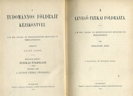 CHOLNOKY Jenő : A Levegő Fizikai Földrajza Budapest 1903. 335 Oldal Jó állapotban. - Unclassified