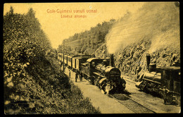 CSÍK - GYIMES Vasúti Vonal,  Állomás,  Régi Képeslap 1908.  /  Train Station Vintage Pic. P.card - Hungary