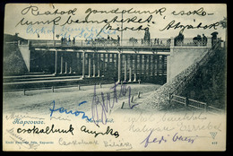 KAPOSVÁR 1902. Vasúti Híd, Régi Képeslap  /  Rail Bridge Vintage Pic. P.card - Hungary