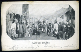 KASSA ,1906. Rákóczi Emlék  ,régi Képeslap  /  Rákóczi Memorial Vintage Pic. P.card - Gebruikt