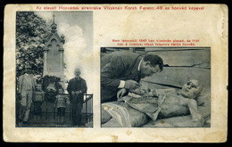 VÍZAKNA 1916. Honvéd Emlék ,régi Képeslap  /  Homeguard Memorial Vintage Pic. P.card - Usati