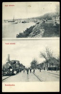 SZENTENDRE 1910. Vasútállomás, Régi Képeslap  /  Train Station Vintage Pic. P.card - Used Stamps