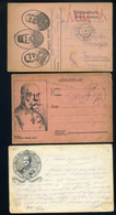 I. VH. 5db Grafikus Táboriposta Levlap - Used Stamps