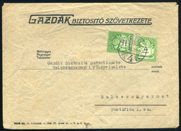 BUDAPEST 1946.07.29. Levél 100 +50 EZER AP Bérmentesítéssel Balassagyarmatra - Covers & Documents