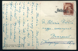 KOLIBICA 1943. II. VH. Képeslap, Kisegítő Bélyegzéssel Budapestre Küldve  /  WW II Vintage Pic. P.card Escort Pmk To Bud - Storia Postale