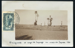 MAROKKÓ 1931. Francia Idegenlégió Képeslap Nagyatádra Küldve  /  MOROCCO French Foreign Legion Vintage Pic. P.card To Na - Briefe U. Dokumente