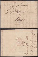 BELGIQUE LETTRE DE NAMUR 14/05/1807 VERS LIEGE (DD) DC-2305 - 1794-1814 (French Period)