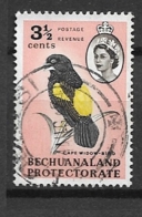 BECHUANALAND   1961 Birds And Local Motifs  USED Euplectes Capensis - 1885-1964 Protectorat Du Bechuanaland