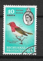 BECHUANALAND   1961 Birds And Local Motifs  USED The Red-headed Weaver Is A Species Of Bird In The Ploceidae Family. - 1885-1964 Bechuanaland Protectorate