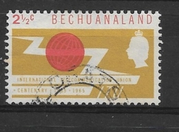 BECHUANALAND   1965 The 100th Anniversary Of International Telecommunication Union  U - 1885-1964 Protectorat Du Bechuanaland