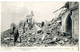 CPA La Catastrophe De MESSINE 1909 - Messina