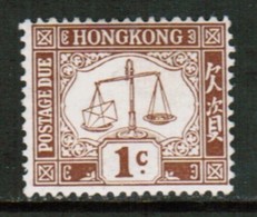 HONG KONG  Scott # J 1** VF MINT NH (Stamp Scan # 466) - Postage Due
