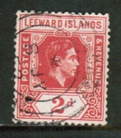 LEEWARD ISLANDS  Scott # 123 VF USED (Stamp Scan # 466) - Leeward  Islands