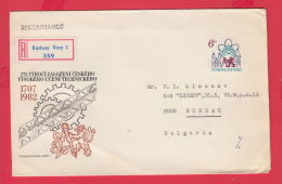 230371 / 1982 - 6 Kcs. -275th Anniversary Of The Founding Of The Czech Technical University , Czechoslovakia Stationery - Briefe