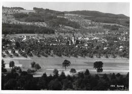 SURSEE → Das Noch Unverbaute Sursee, Fotokarte Ca.1950 - Sursee