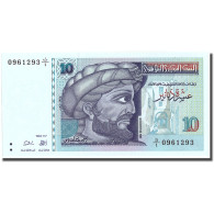 Billet, Tunisie, 10 Dinars, 1994, 1994-11-07, KM:87, NEUF - Tusesië