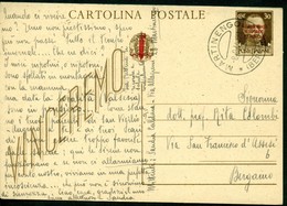 V9150 ITALIA RSI 1944 Cartolina Postale 30 C. Vinceremo Soprast., Fil. C104, Interitalia 102, Da Martinengo (BG) 8.9.44 - Entero Postal