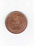 1/2 Penny 1936, King George V - ½ Penny