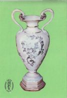 77027- CLUJ NAPOCA IRIS FACTORY, PORCELAIN VASE, DIFFERENT MATERIALS - Cartes Porcelaine