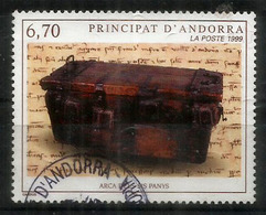 Le Coffre Aux Six Serrures , Un Timbre Oblitéré, 1 ère Qualité Grand Format - Used Stamps