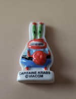 CAPITAINE KRABS - Bob L'éponge - VIACOM - FEVE BRILLANTE - Dessins Animés