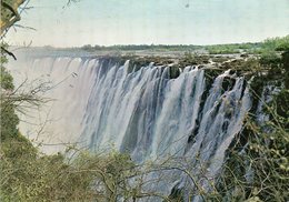 VICTORIAS FALLS - View Of Eastern End Of The Victoria Falls - Simbabwe