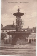 MELUN    77   SEINE ET MARNE   CPA  SEPIA  LA FONTAINE SAINT JEAN - Melun