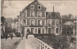 LA FERTE SOUS JOUARRE    77   SEINE ET MARNE   CPA   CAFE DE LA TERASSE - La Ferte Sous Jouarre