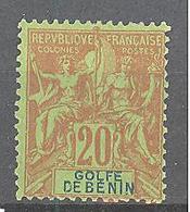 Bénin: Yvert N° 26* - Nuevos