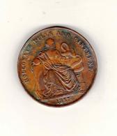 1 Penny, Token Great Britain Professor Holloway 1857 - Fichas (Prisioneros De Guerra)