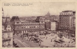 Brussel, Bruxelles, Rogierplaats, Noordstatie (pk56526) - Spoorwegen, Stations