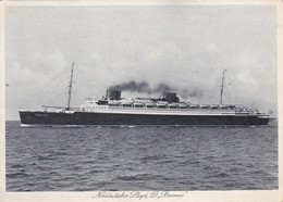 AK Norddeutscher Lloyd D. Bremen -  (39999) - Steamers