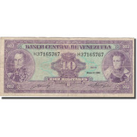 Billet, Venezuela, 10 Bolívares, 1990, 1990-05-31, KM:61b, TB - Venezuela