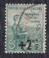 France 1922 War Orphans, Value 5 C + 2½ C, Used (o) Michel 145 - Used Stamps