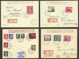 GERMANY: 38 Covers Used In 1944, All Cancelled In Bruneck, Nice Postages, VF Quality! - Altri & Non Classificati
