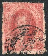 ARGENTINA: GJ.25, 4th Printing, Used In Buenos Aires On 22/DE/1865, And Line Watermark (right Sheet Margin), VF Quality! - Brieven En Documenten