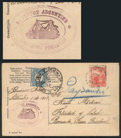 ARGENTINA: Postcard Sent From Buenos Aires To Paysandú On 1/SE/1907, Franked With 5c. Seated Liberty (datestamp Of Bueno - Other & Unclassified