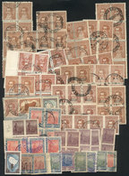 ARGENTINA: Varied Lot Of Mint And Used Stamps, Including Some Paper Varieties, Few Stamps With Good Watermark, Interesti - Colecciones & Series