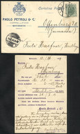 AUSTRIA: Card Franked With 5h. And Sent From ROVERETO To Offenburg (Germany) On 13/DE/1907, VF! - Sonstige & Ohne Zuordnung