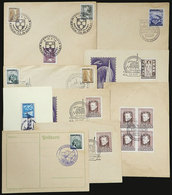 AUSTRIA: 9 Covers Or Cards With Special Postmarks Of 1946 And 1947, VF! - Andere & Zonder Classificatie