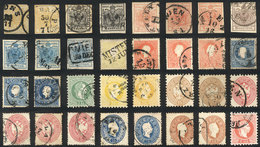 AUSTRIA: Lot Of Classic And Old Stamps, Very Interesting, Scott Catalog Value US$500+, Low Start! - Otros & Sin Clasificación